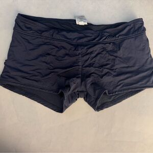 Dark Gray Bikini Bottom Shorts